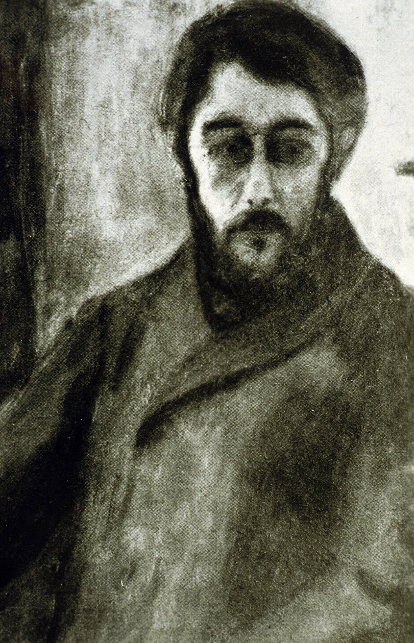 Självporträtt (lito) av Pierre Bonnard