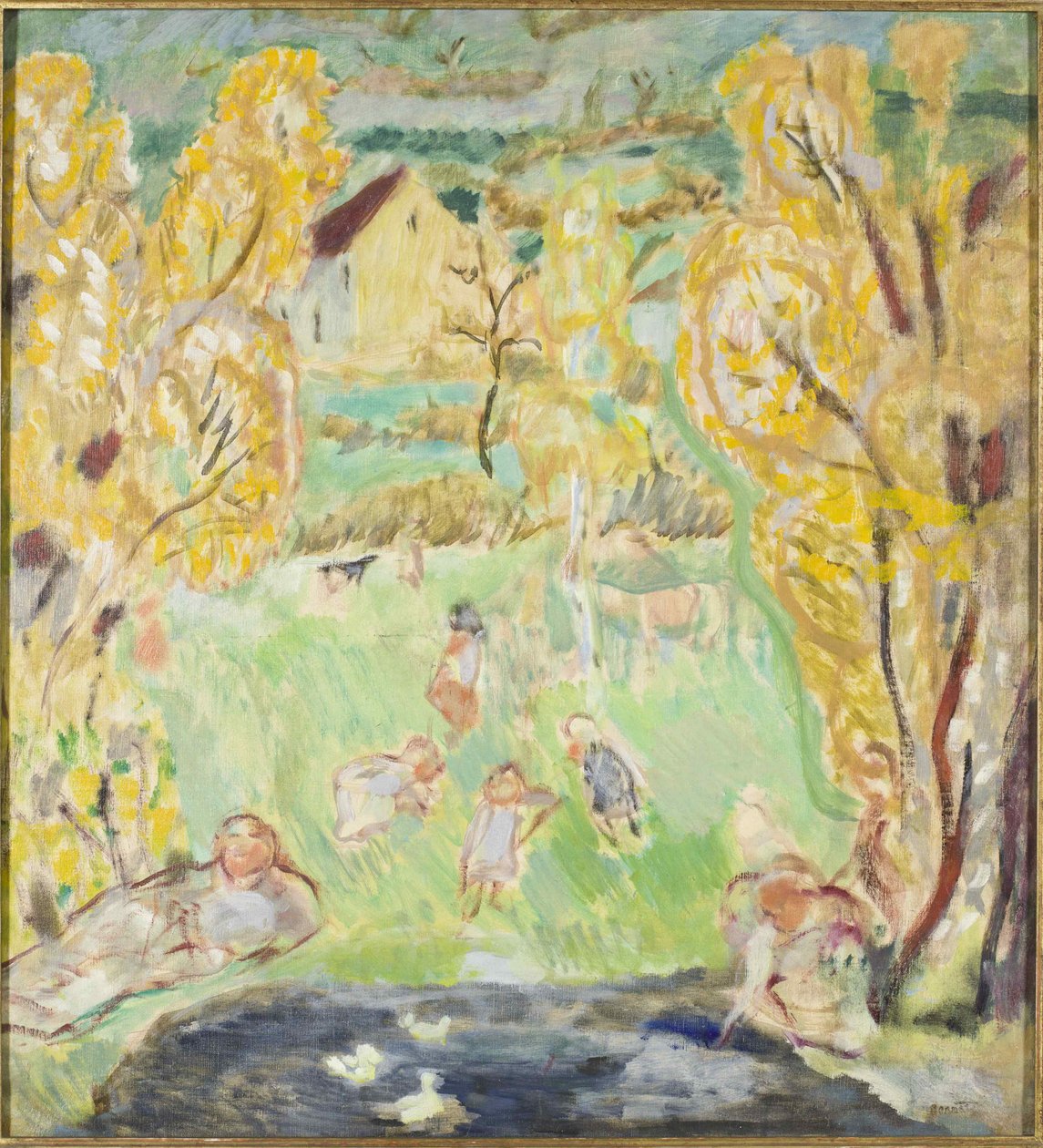 Vårstudier, 1912. av Pierre Bonnard