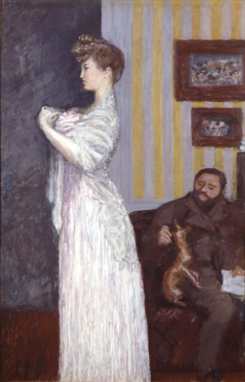 Thadée Natanson och Misia av Pierre Bonnard