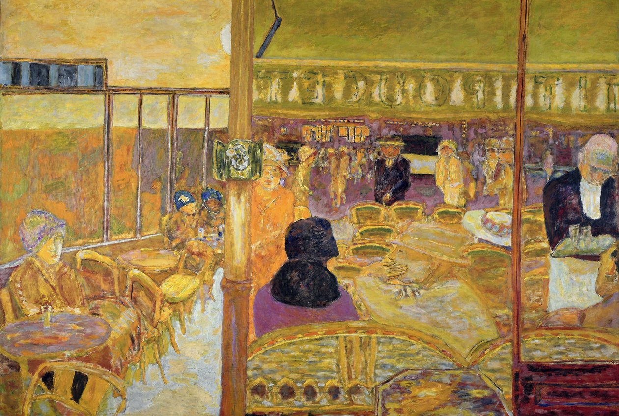 The Cafe du Petit Poucet, 1928 (se även 20075) av Pierre Bonnard