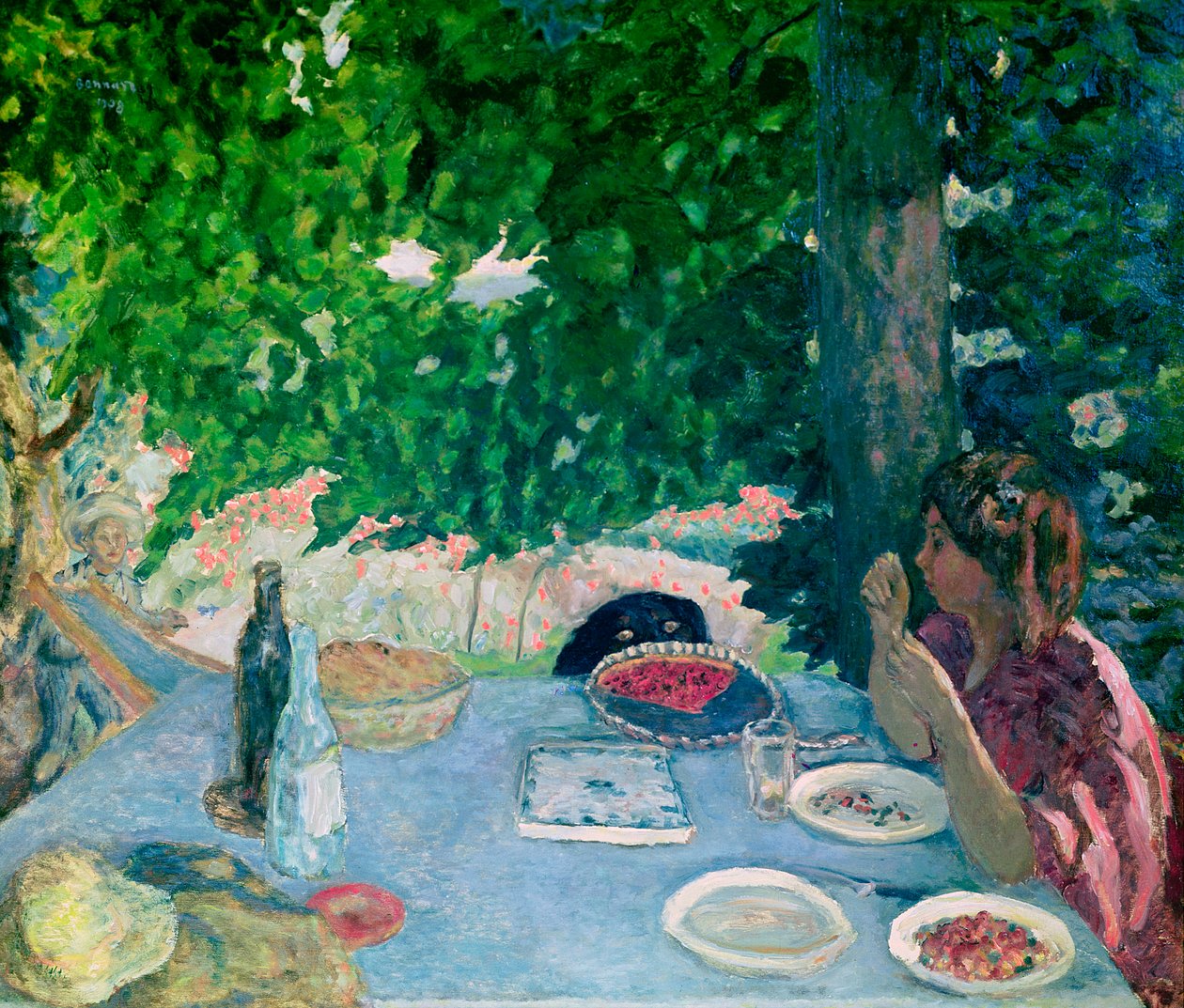 Körsbärstårtan, 1908 av Pierre Bonnard