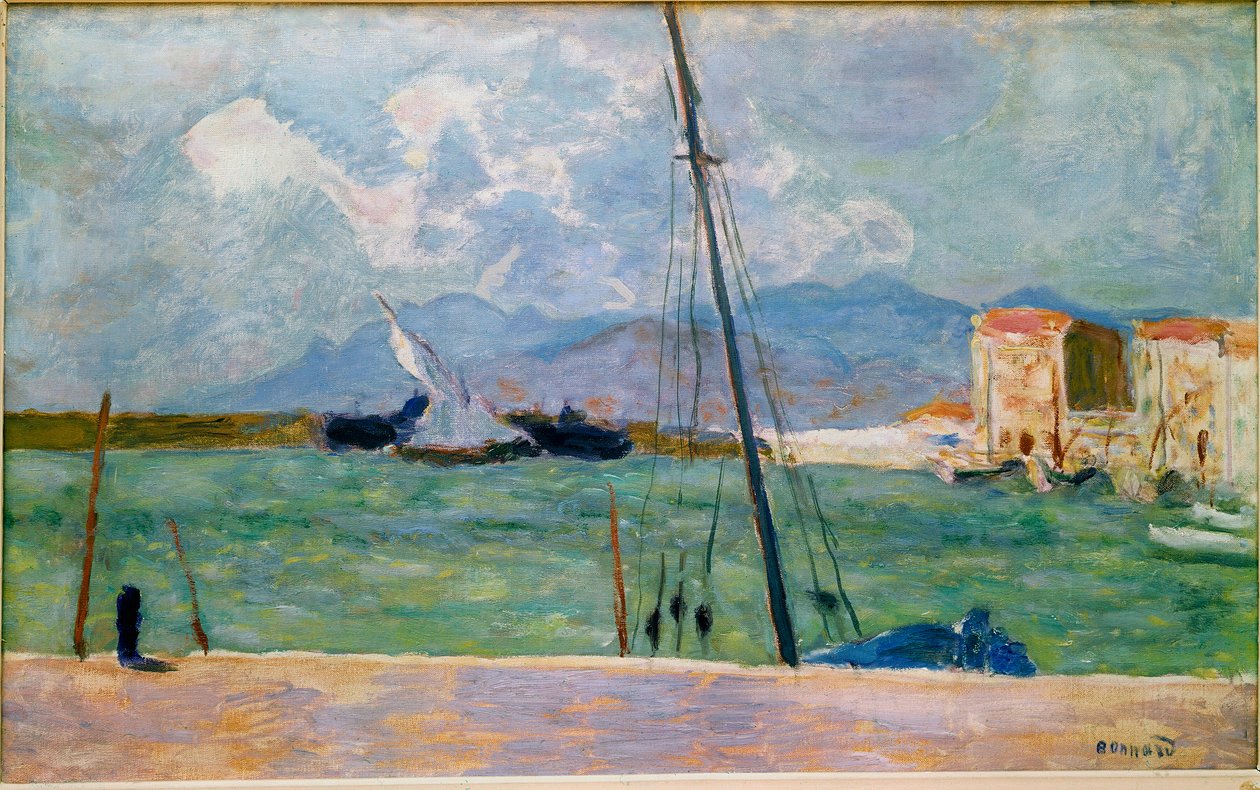 Den latinska segelmålningen av Pierre Bonnard (1867-1947) 1917 Paris, Bernheim-Jeune Collection av Pierre Bonnard