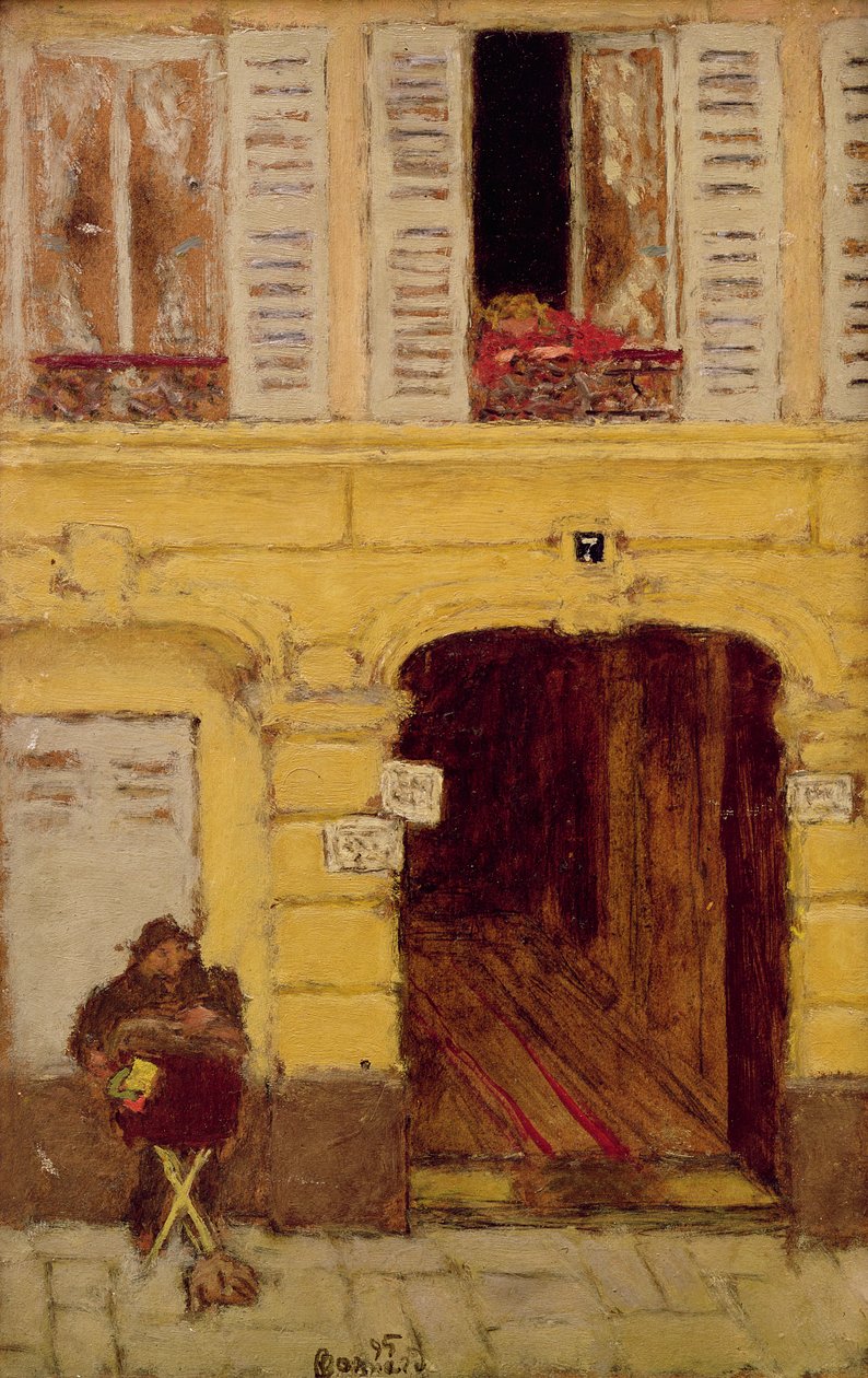 Orgelsliparen, 1895 av Pierre Bonnard