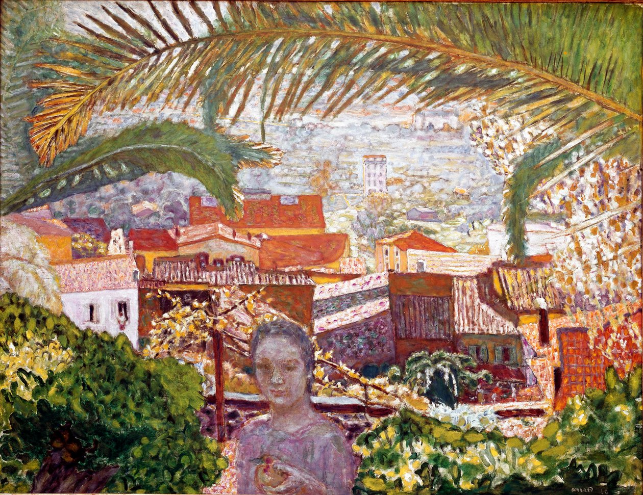 Palmmålningen av Pierre Bonnard (1867-1947) 1926 Washington, The Phillips Collection av Pierre Bonnard