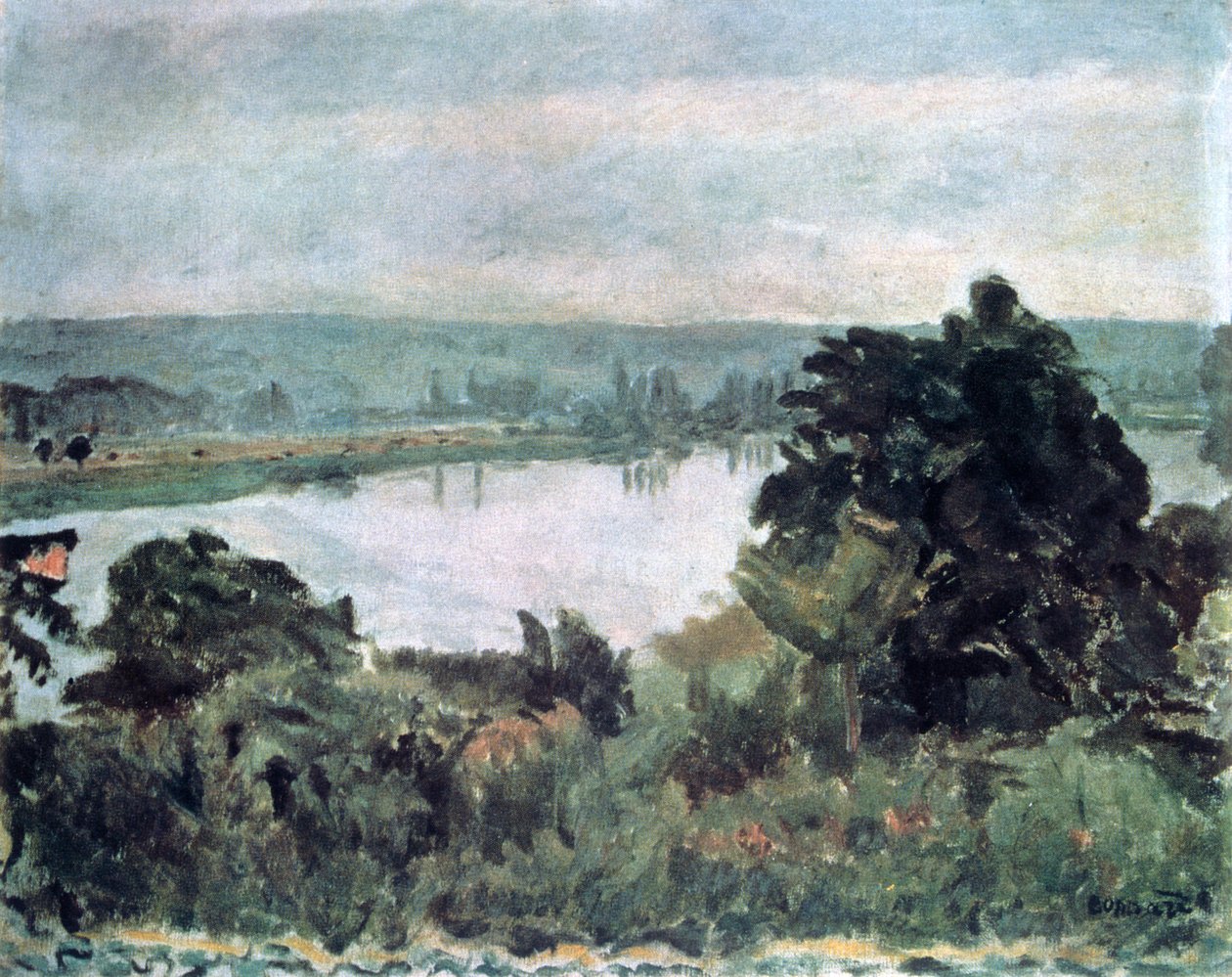 Seinen nära Vernon, c1911 av Pierre Bonnard