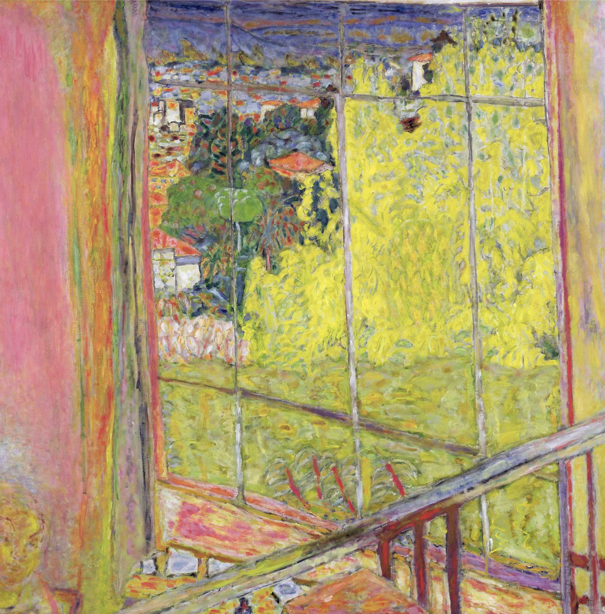 Studion med Mimosa av Pierre Bonnard