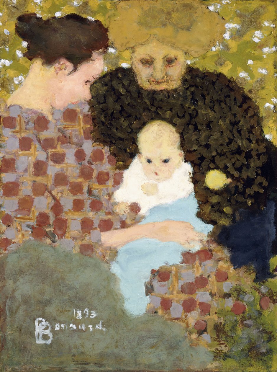 De tre åldrarna (moderskap) av Pierre Bonnard