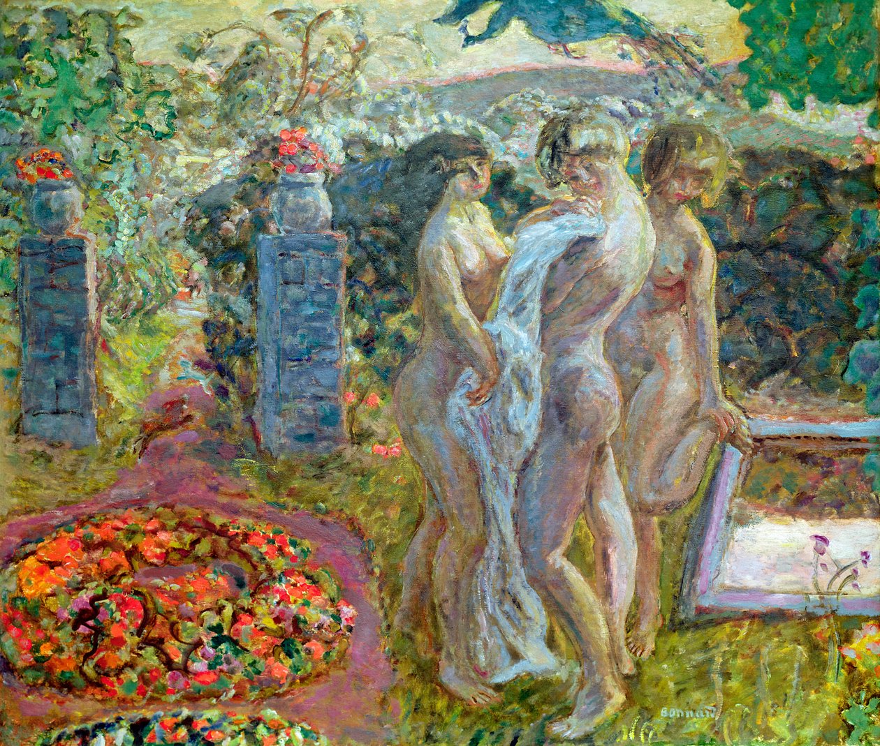 De tre nåderna, 1908 av Pierre Bonnard