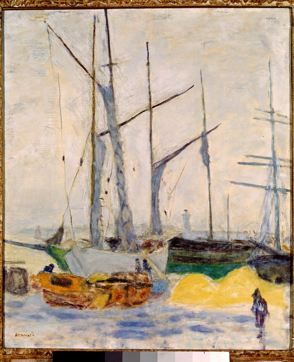 Hamnen i Cannes av Pierre Bonnard
