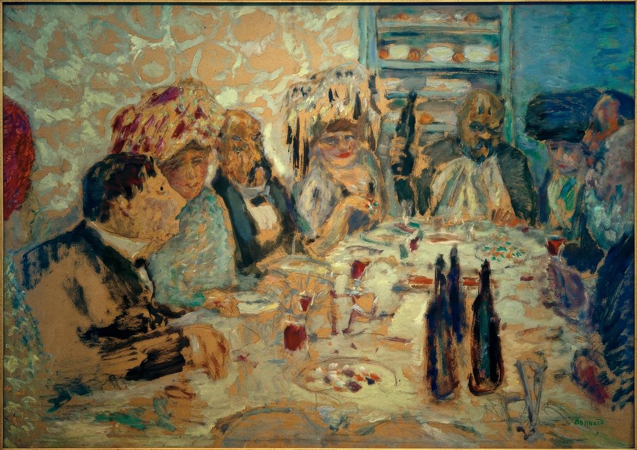 En middag på Vollard eller Vollardkällaren av Pierre Bonnard
