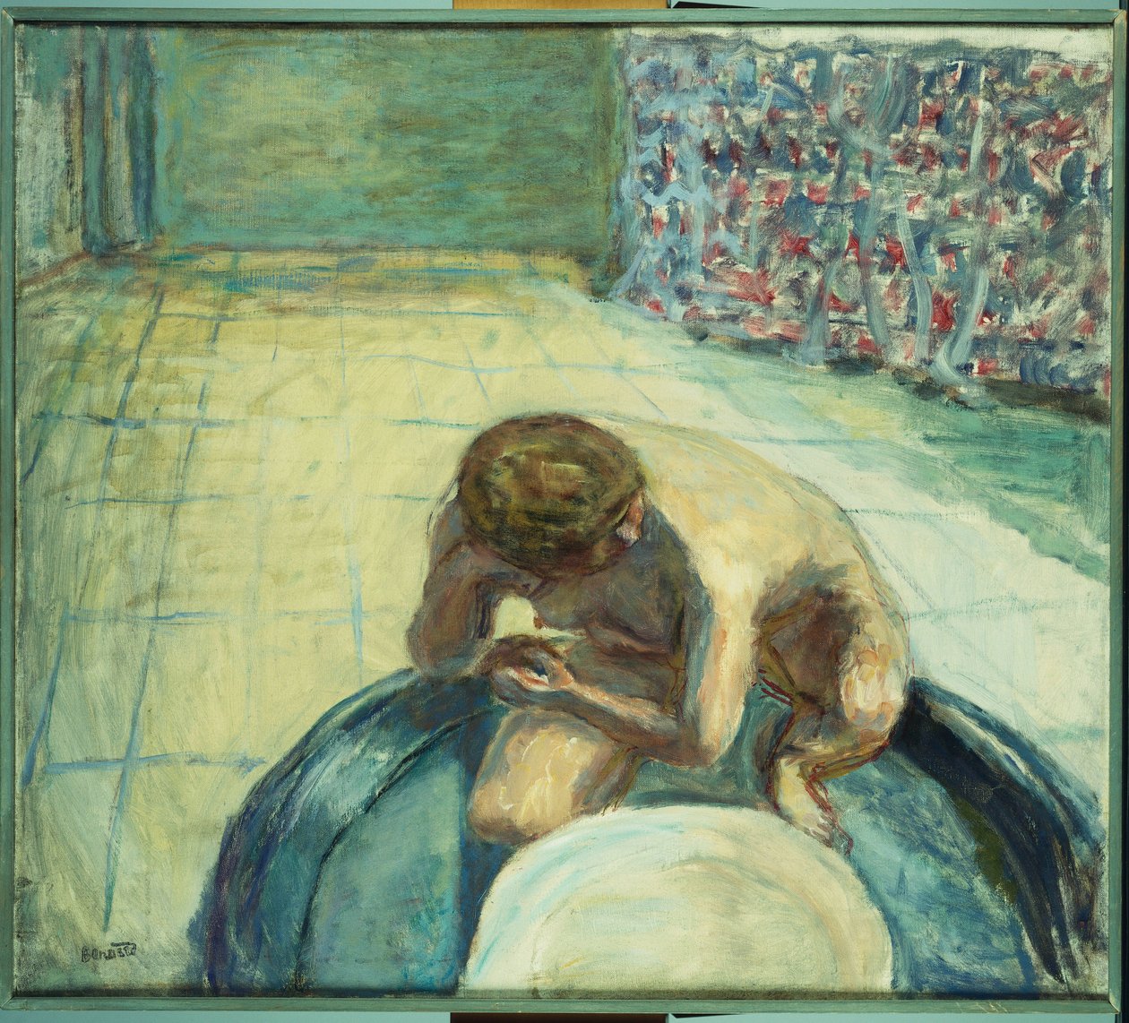 Woman in a Bath, ca 1917 (olja på duk) av Pierre Bonnard