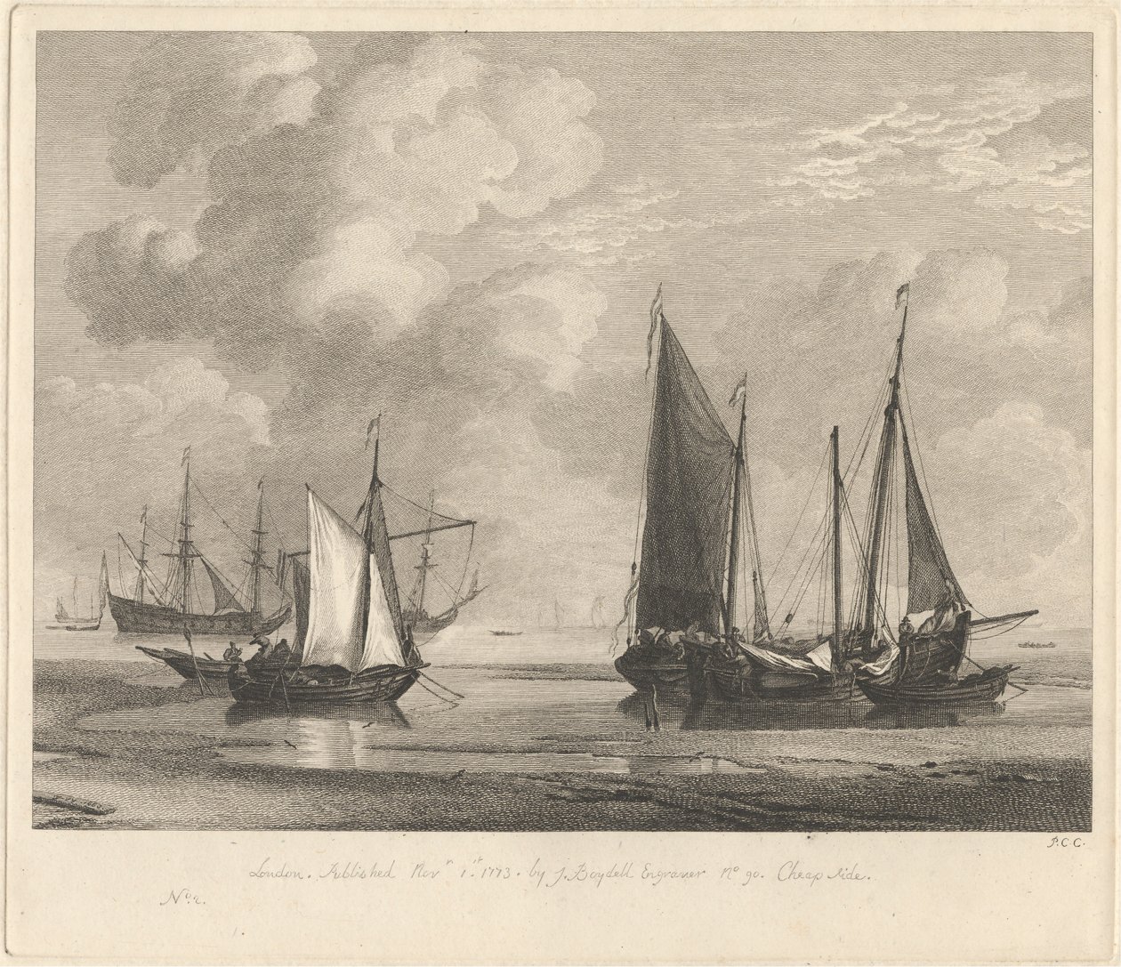 Marin studie nr 2 av Pierre-Charles Canot