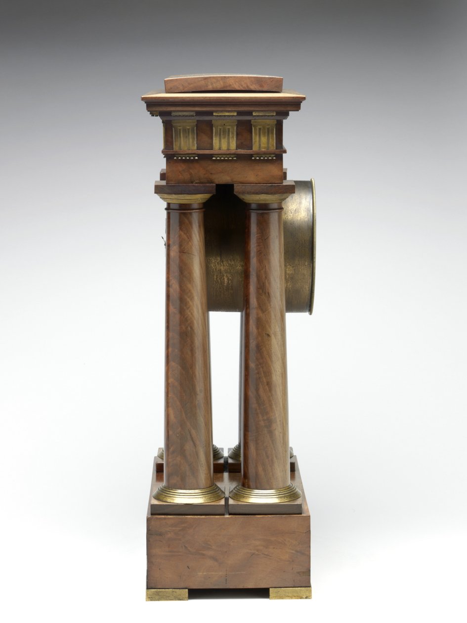Decimalklocka, ca 1798-1805 (furu, mässing och emalj) av Pierre Daniel Destigny