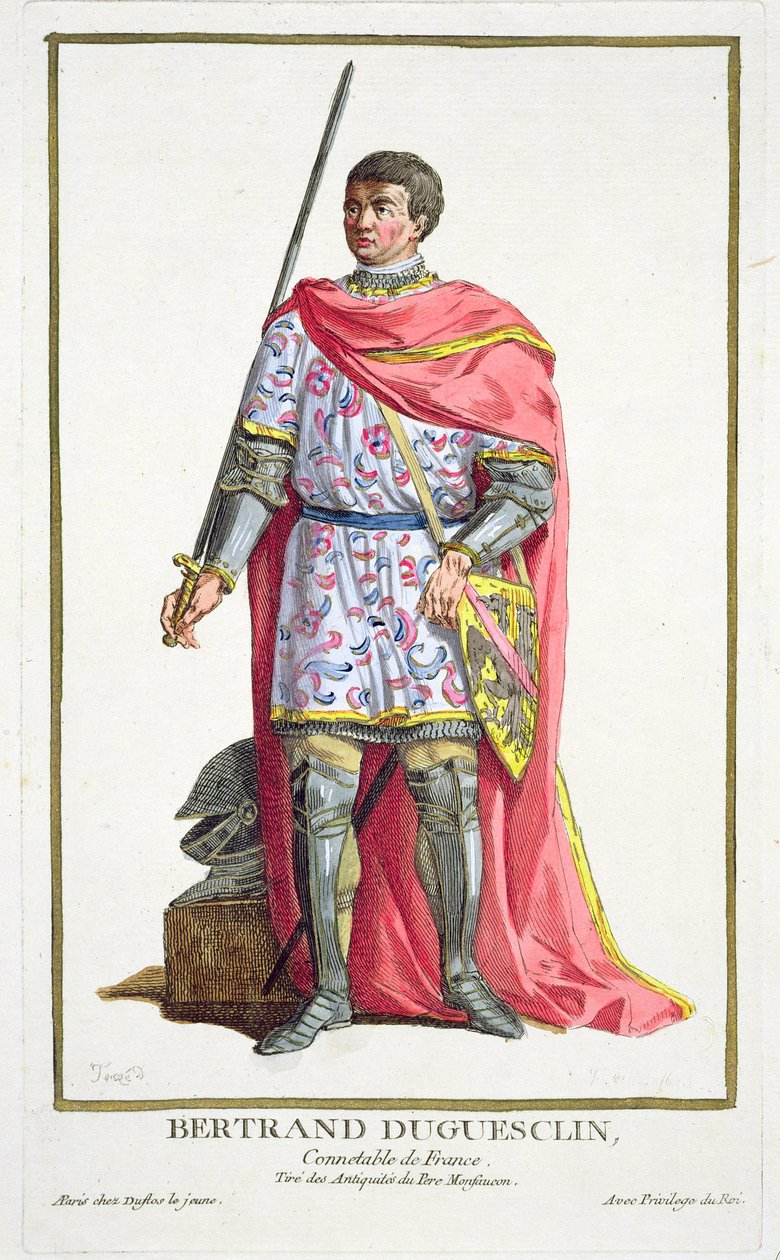 Bertrand du Guesclin (1320-80) från 