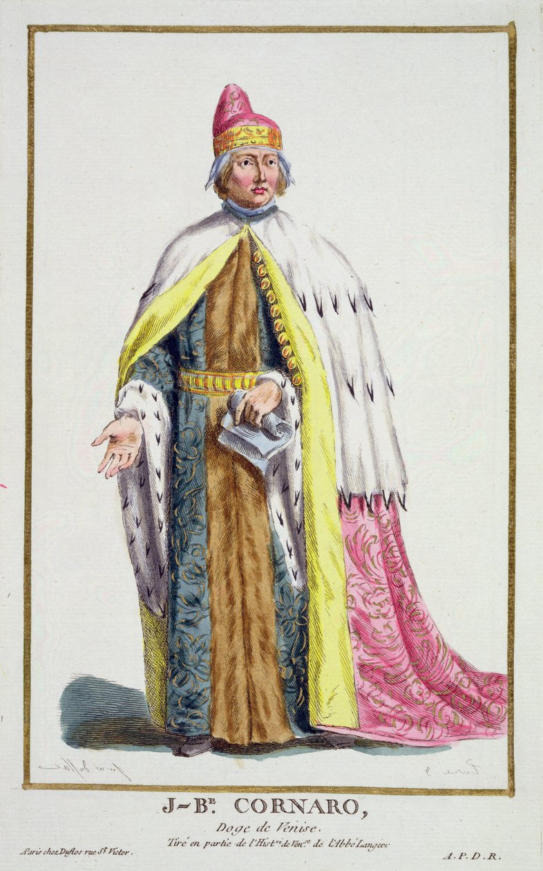 Giovanni Cornaro (1647-1722) Doge av Venedig, från 