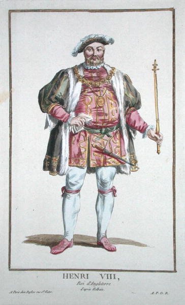Henry VIII (1491-1547) King of England (1509-47) från 