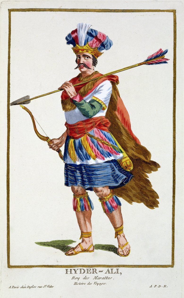 Hyder Ali (1722-82) från 