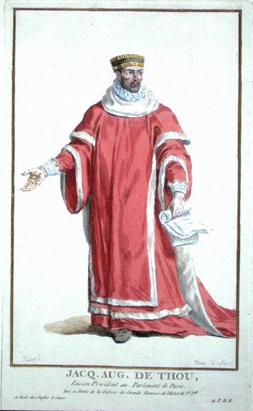 Jacques Auguste de Thou (1533-1617) från 