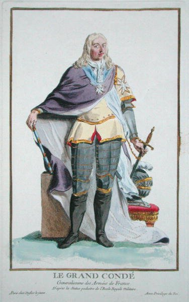 Ludvig II (1621-86) 4:e prinsen av Conde, från 