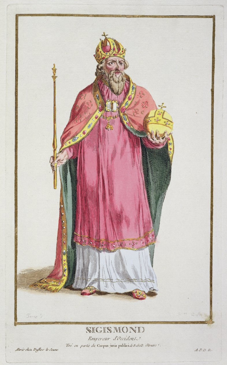 Sigismund (1368-1437) Helige romerske kejsare (1433-37) från 
