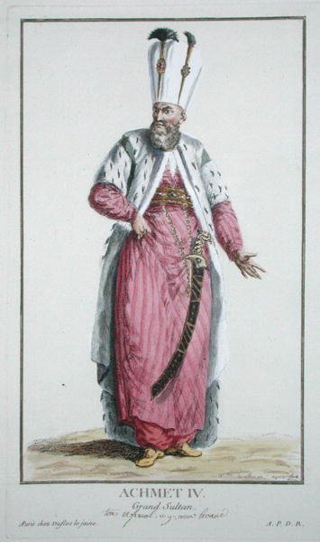 Sultan Achmet IV (r.1603-17) från 