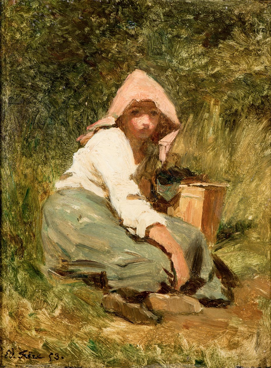 En tjej av Pierre Edouard Frere