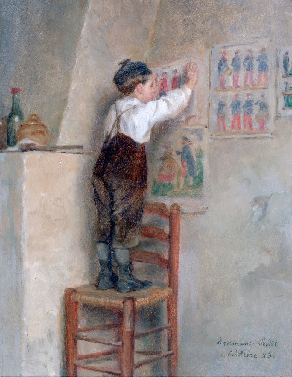 I klassrummet, 1883 av Pierre Edouard Frere