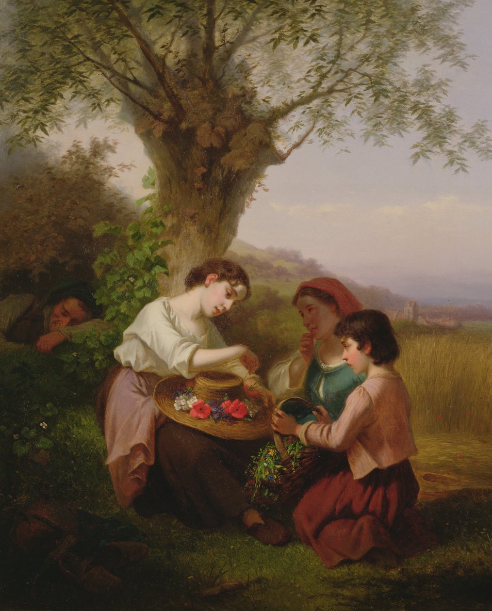 Halmhatten av Pierre Edouard Frere