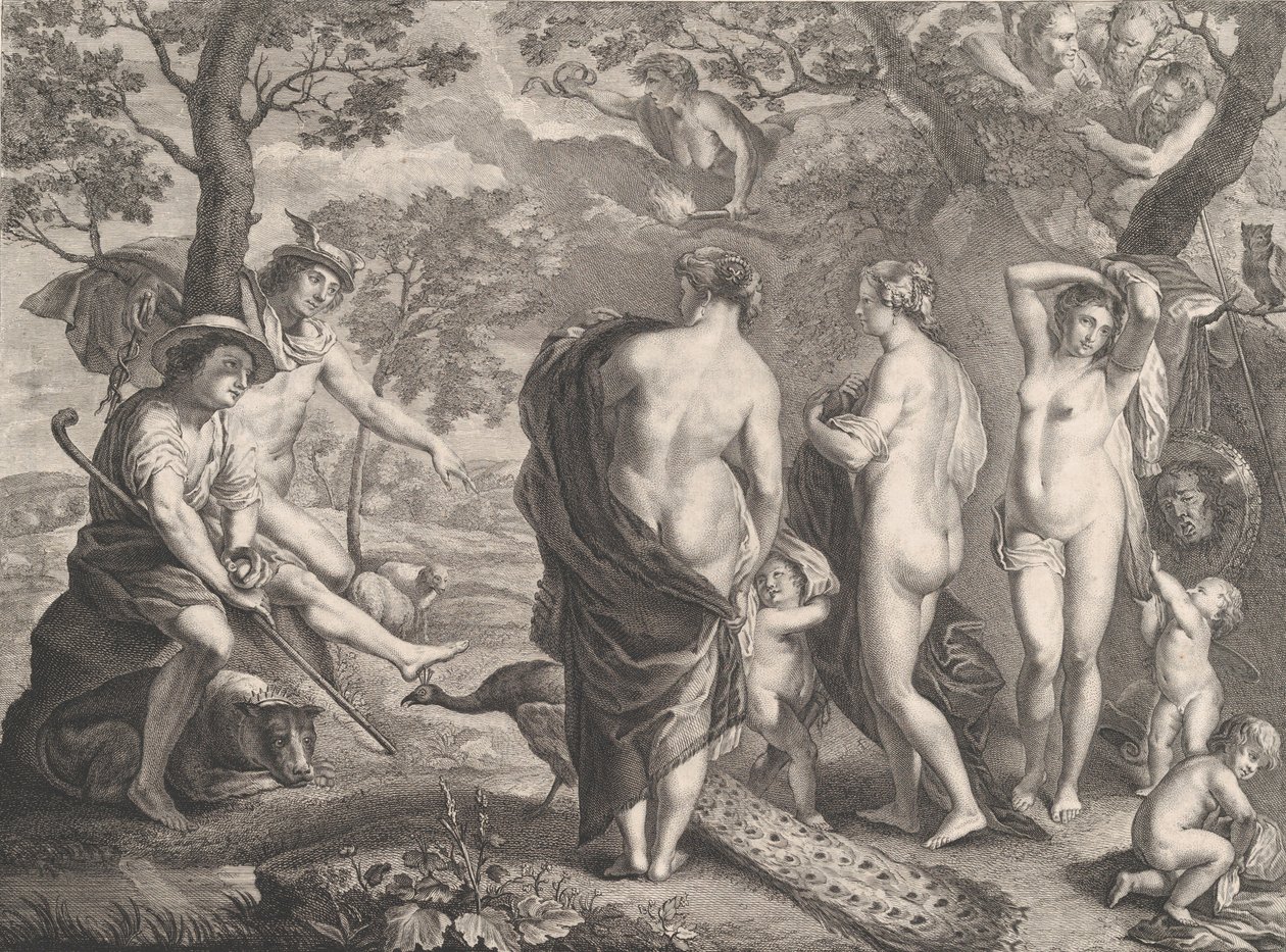 Parisdomen, 1750 av Pierre Etienne Moitte