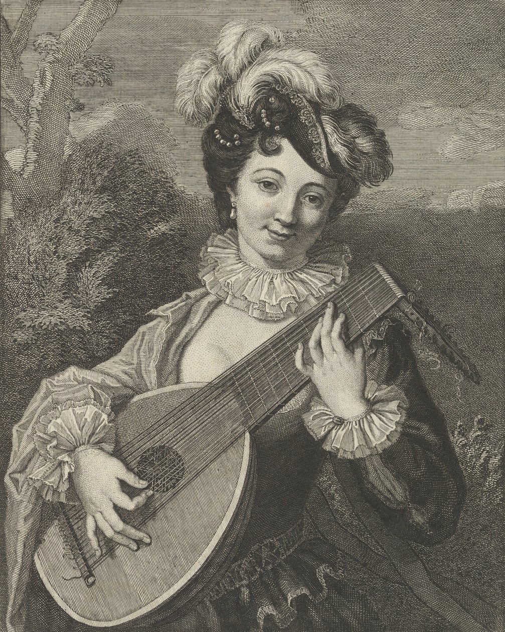 Spansk kul, 1700-tal. av Pierre François Basan