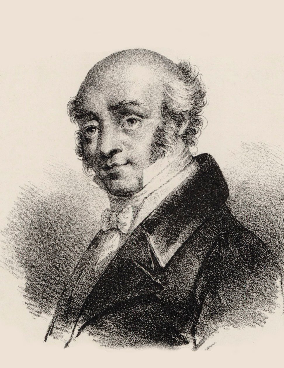 Porträtt av kompositören Giovanni Battista Viotti 1755-1824, ca 1820. av Pierre François Ducarme