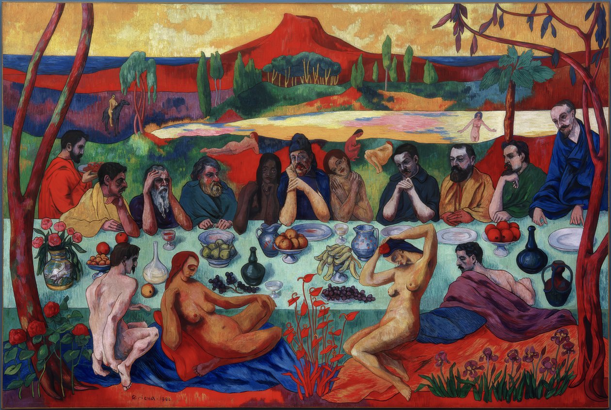 Homage till Gauguin av Pierre Girieud