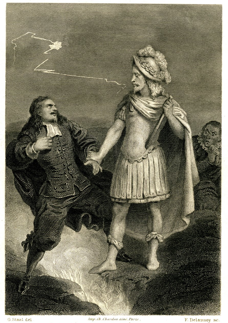 Don Juan, verk av Jean Baptiste Poquelin dit Moliere av Pierre Gustave Eugene Staal
