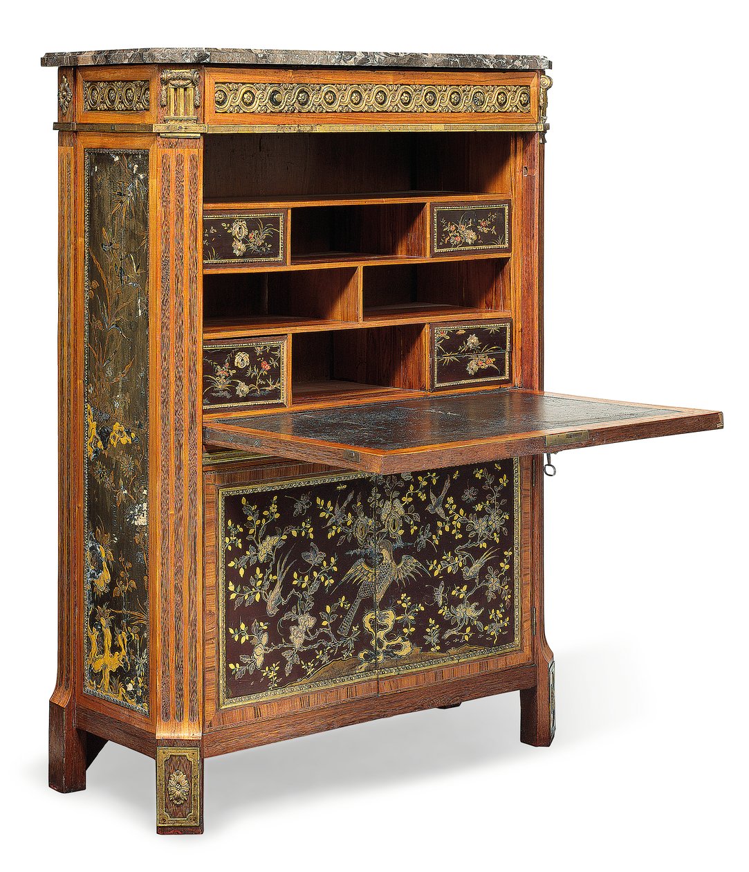 Louis XVI Secretaire a Abbatant, sent 1700-tal av Pierre Harry Mewesen