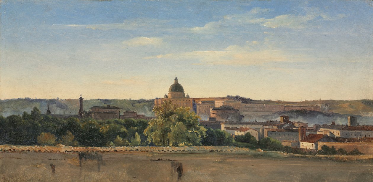 Utsikt över Rom, ca 1782-1784 av Pierre Henri de Valenciennes
