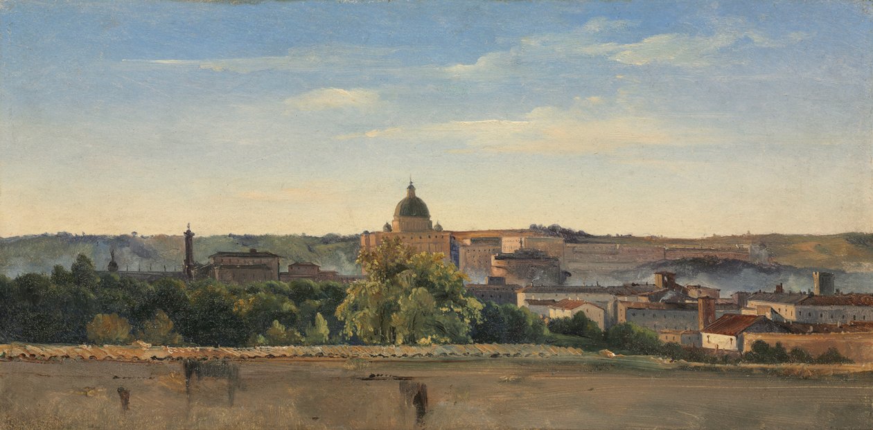 Utsikt över Rom, ca. 1782-1784. av Pierre Henri de Valenciennes