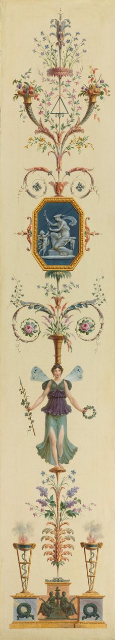 Dekorativ panel av Pierre II Rousseau