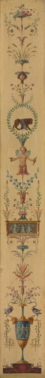 Dekorativ panel av Pierre II Rousseau