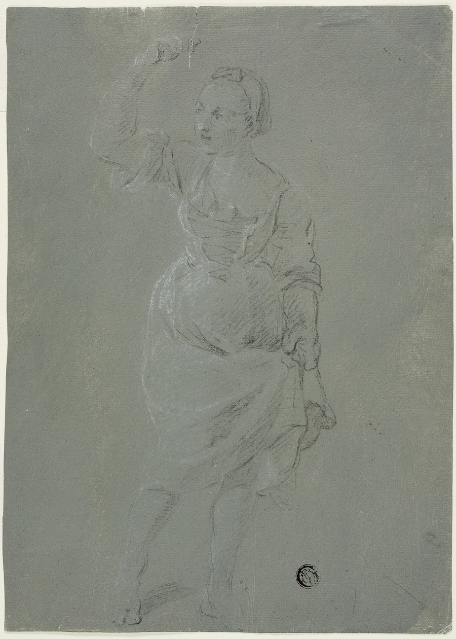 Dansande kvinna av Pierre Jacques Volaire