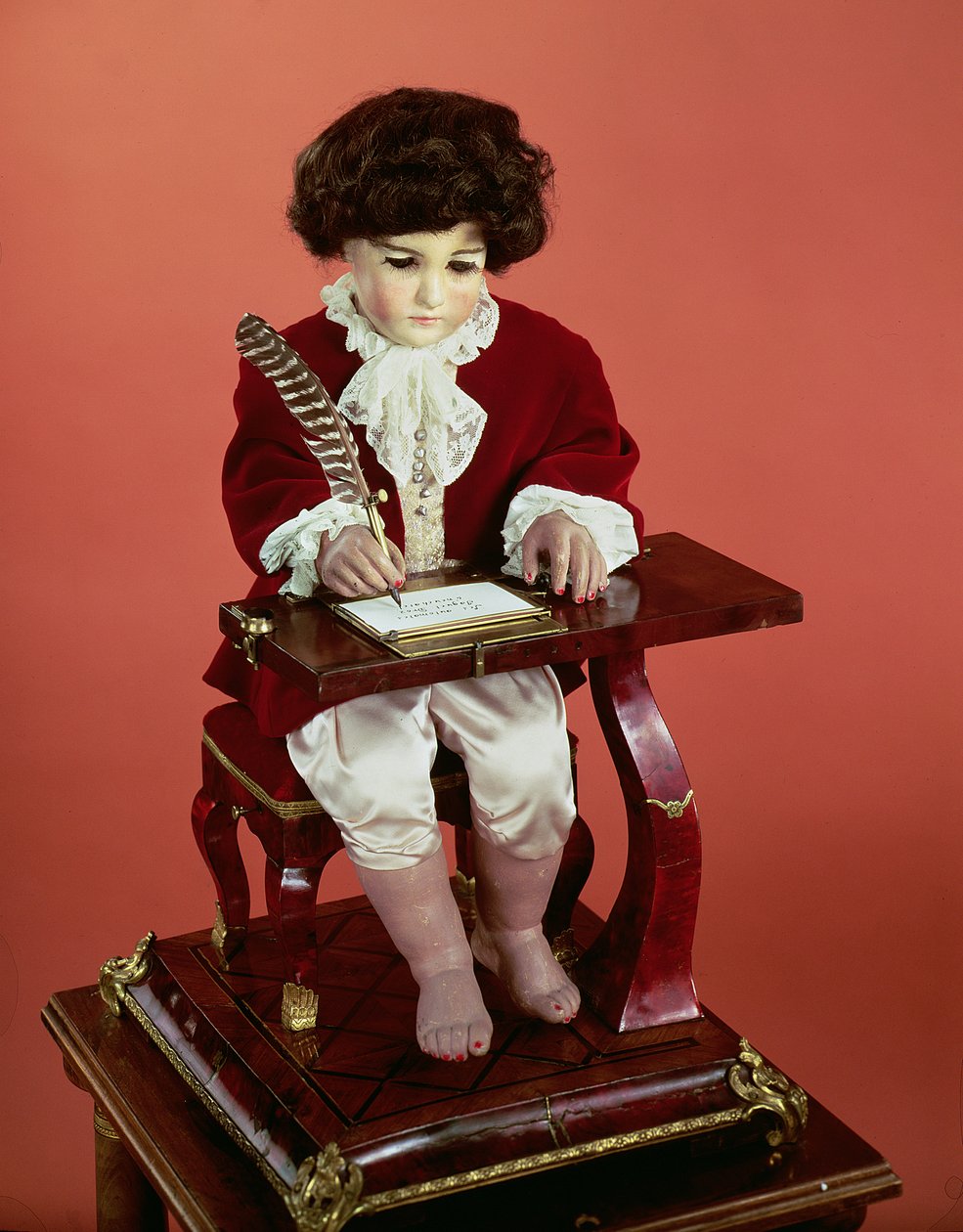 Skrivaren, en automat av Pierre Jaquet-Droz (1721-90) av Pierre Jaquet Droz