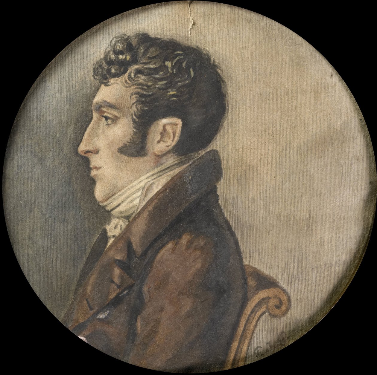 Porträtt av Frederik Willem van Limburg Stirum (1774-1850) av Pierre Joseph Gauthier