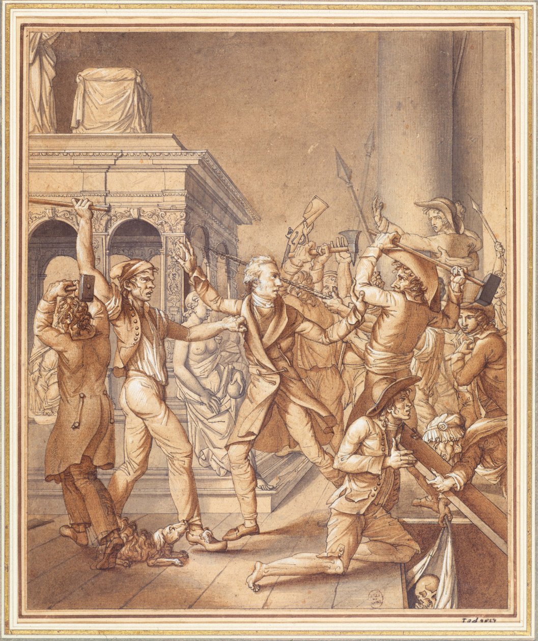 Alexandre Lenoir av Pierre Joseph Lafontaine