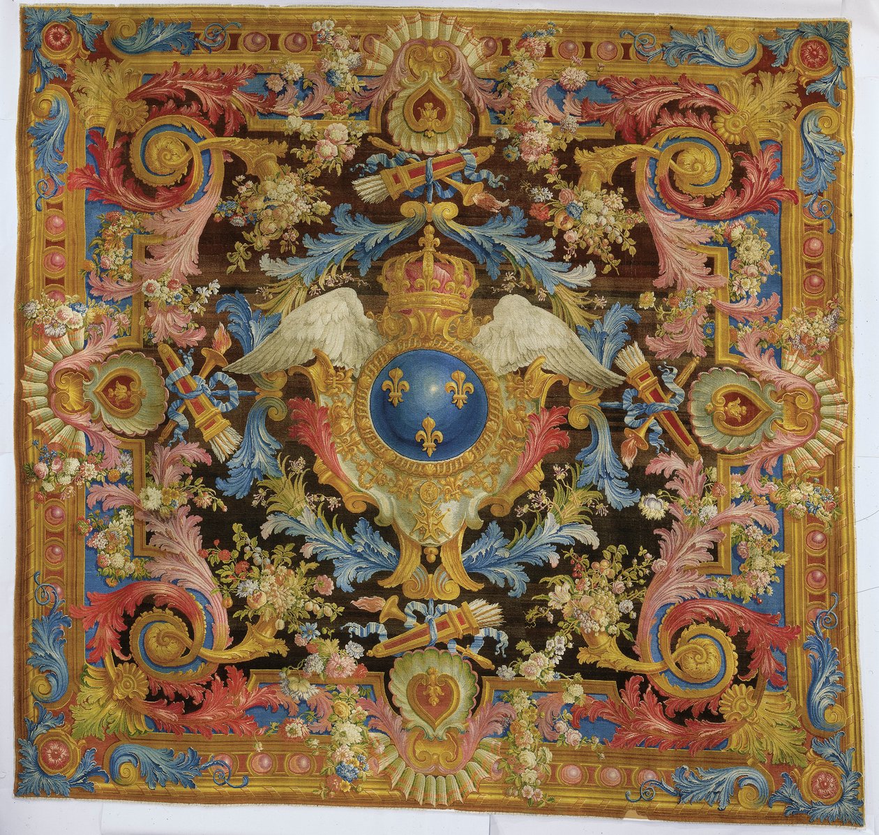 Louis XV tvålfabriksmatta, 1740-50 av Pierre Josse Perrot