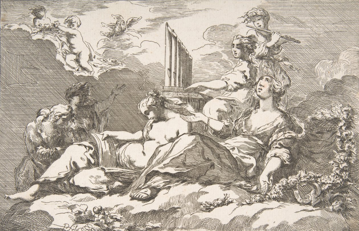 Naturens harmoni, 1762. av Pierre Lelu
