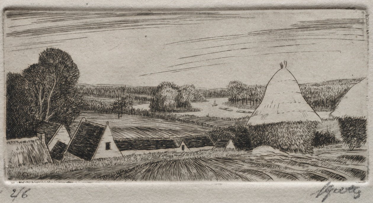 Brebant Farm av Pierre Louis Gatier
