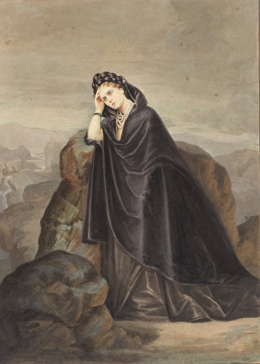 Beatrix, 1856-57, tryckt 1861-67 av Pierre Louis Pierson