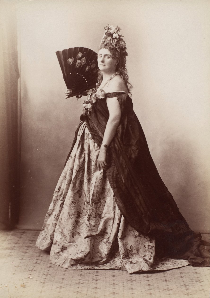 [Grevinnan av Castiglione, från Series of Roses], 1895. av Pierre Louis Pierson