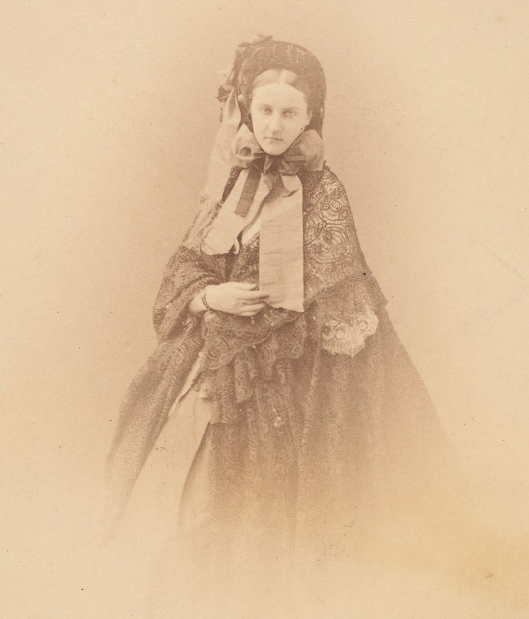 Tränshatten, 1860-talet. av Pierre Louis Pierson