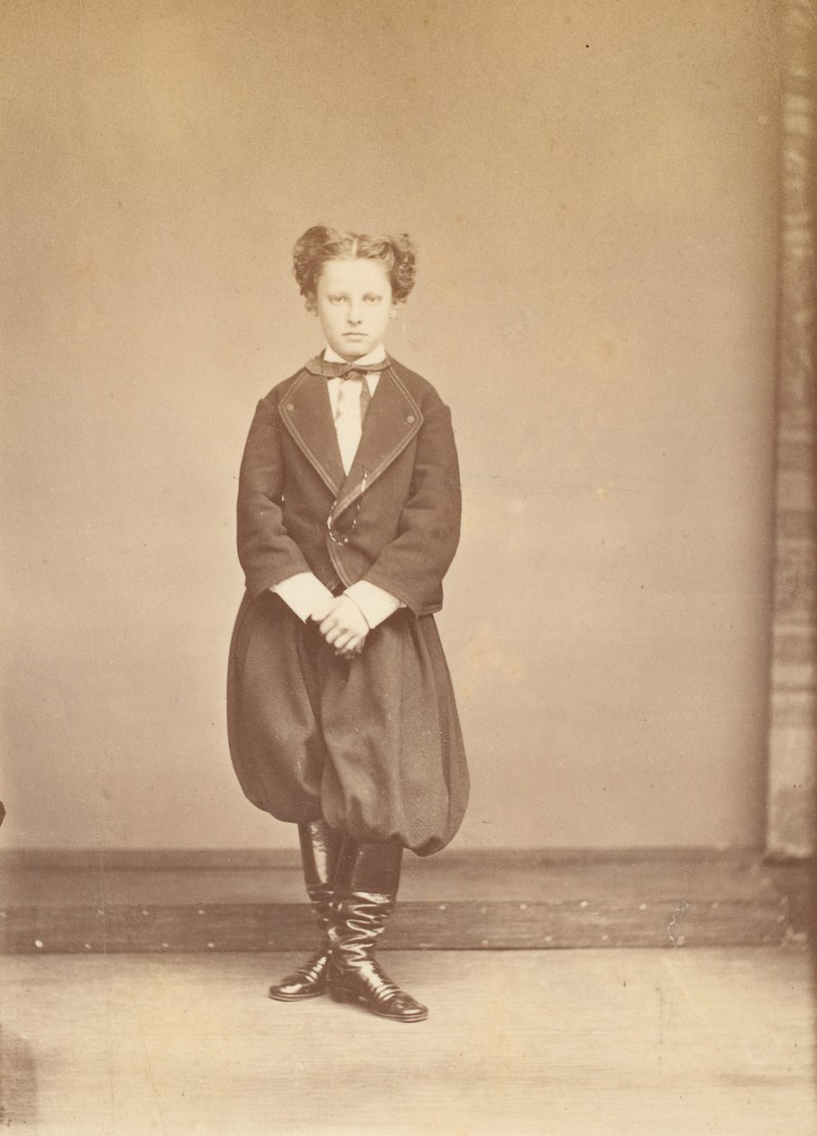 Den lille ryssen, 1860-talet. av Pierre Louis Pierson