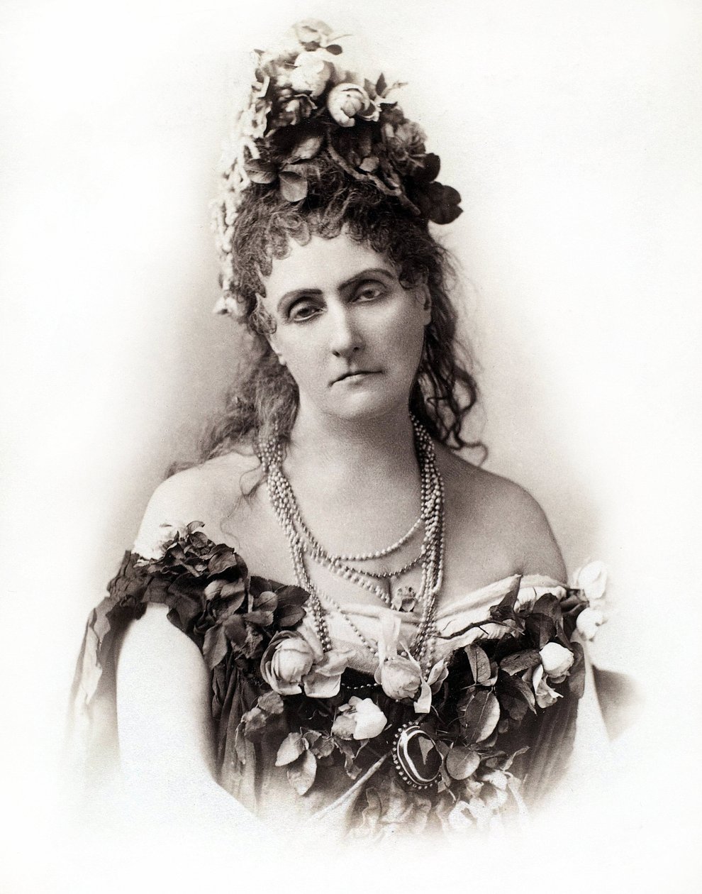 Porträtt av grevinnan Virginia Oldoini Verasis di Castiglione (1835Ð1899) - Porträtt av Virginia Oldoini Verasis, grevinnan av Castiglione (1837-1899) - foto av Pierre Louis Pierson (1822-1913) av Pierre Louis Pierson